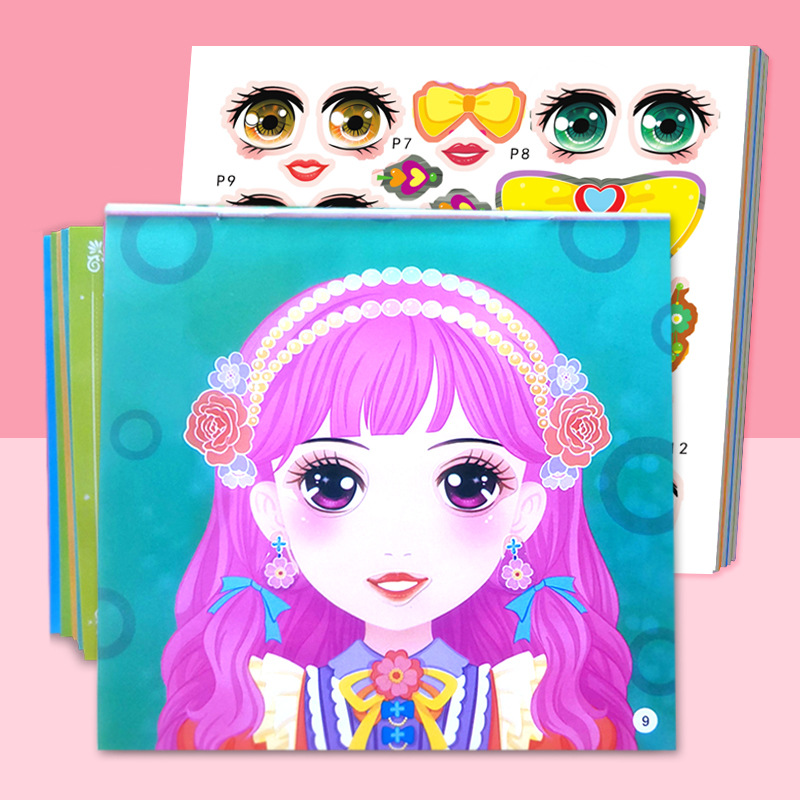 Adesivos de vestir de princesa - Beauty Makeup Book avaliação e preço