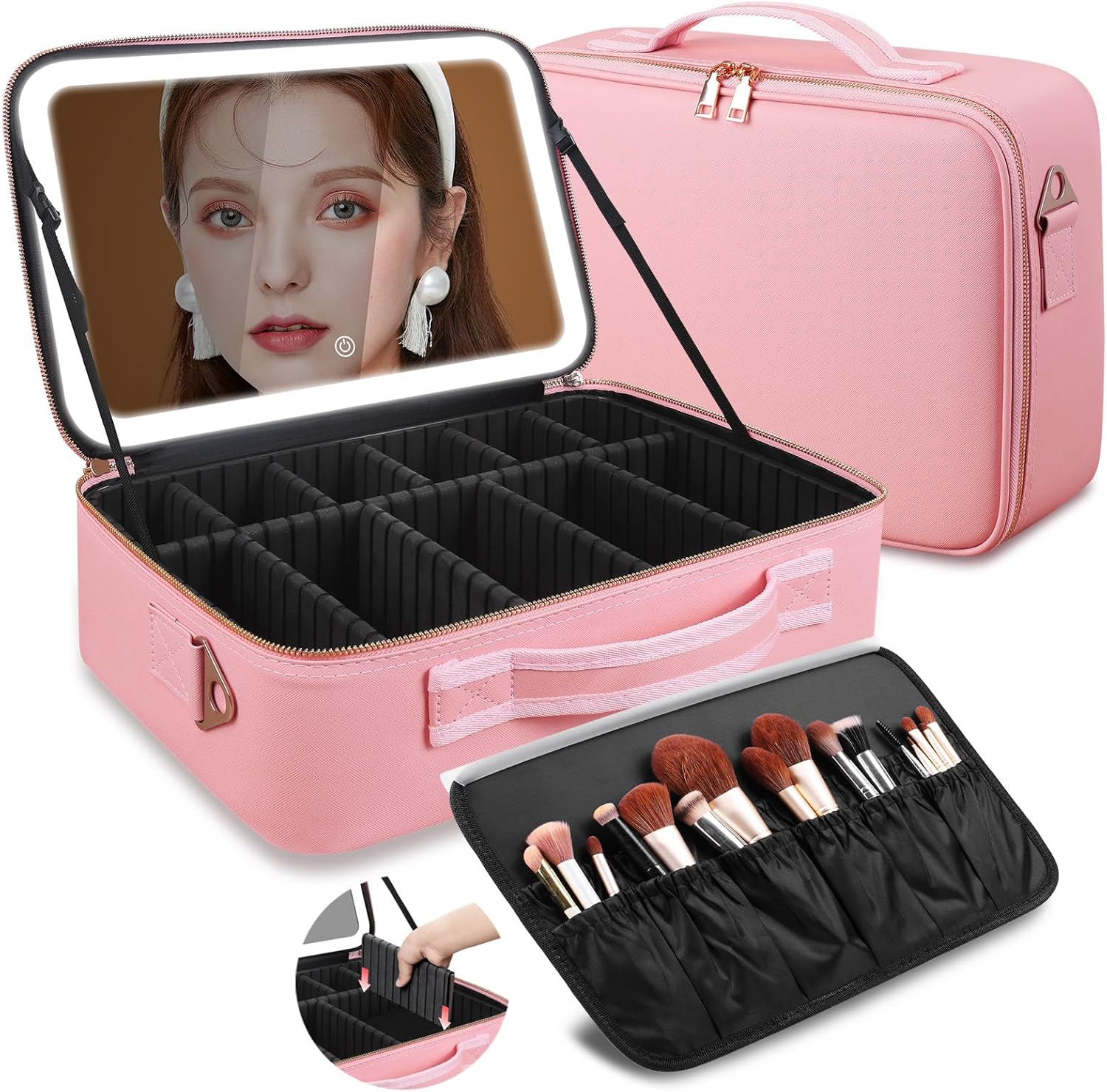 Bolsa de Maquiagem de Grande C - Beauty Makeup Women avaliação e preço